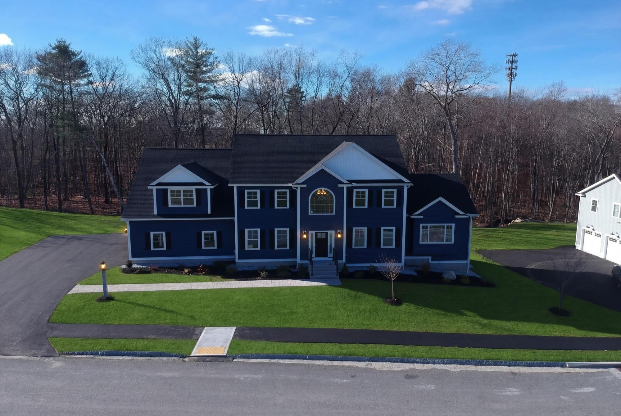 Colonial Home Development Aerial
